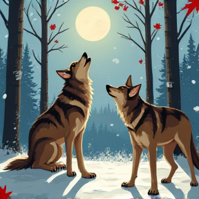 The Wolves' Winter Call