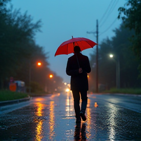 Rainy Day Encounter