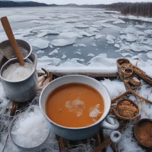 Gelo Inverno Bacalhau Tempero Culinária