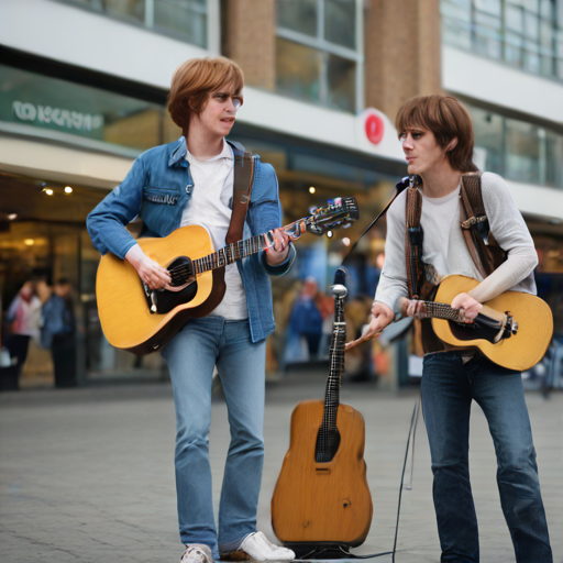 Jack and Lennon at anglia square 