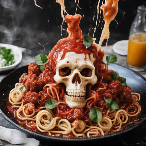 Blood Red Spaghetti