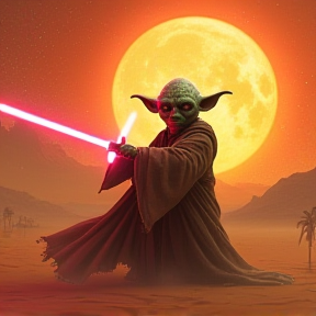 Yo-Yo Yoda and The Saga Begins