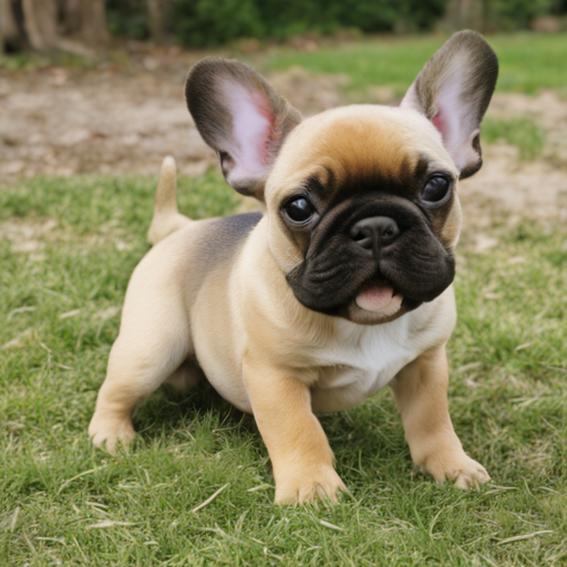 Pakoun le bouledogue français et Raphael