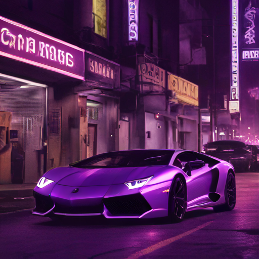 Purple Lambo