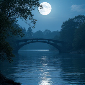 Moonlit River