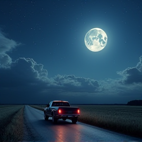 Moonlit Road