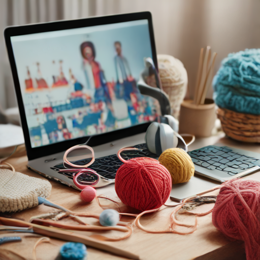 Working crochet