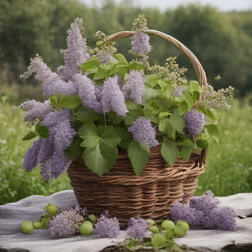 Lilac and Gooseberries 