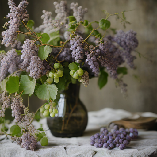 Lilac and Gooseberries 