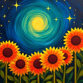 Starry Nights and Sunflowers