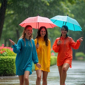 Danser sous la pluie