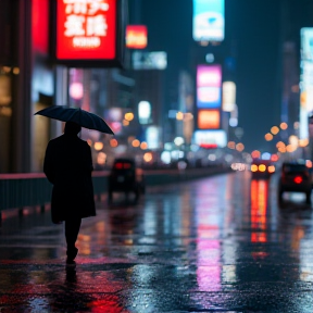 A Rainy Stroll