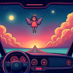 Angel At The Dashboard