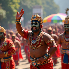 लोक भाका बरुण नुहाउन जादा लक्ष्मी, नगेन्द्र ,महेश अनि कृष्ण