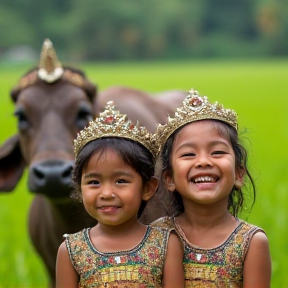 Bermain di Sawah