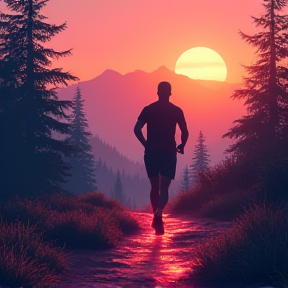 Sunset run