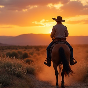 Beautiful Cowgirl