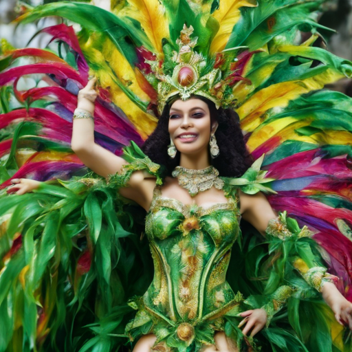 GREEN la Reina del Carnaval