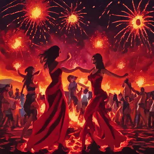 soirée de feu