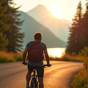 Motorrad im Sommer