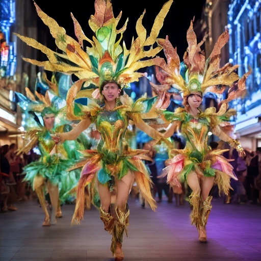 Bienvenue au carnaval sur le char de la soyband