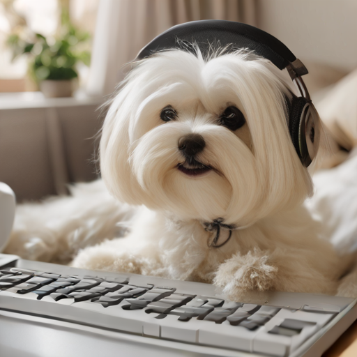 fluffy the maltese