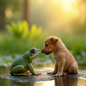 Frogs and dogs