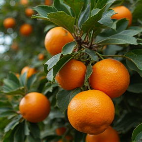 Penello coge naranjas a tiron