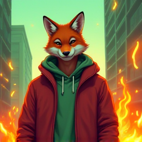 火のキツネ (Fire Fox)