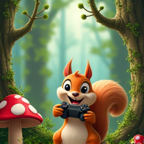 Gamer Squirrel