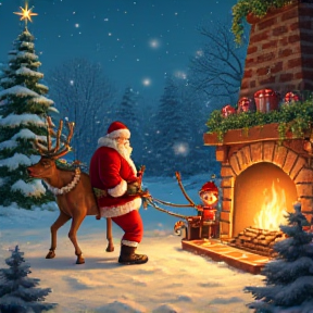 Santa Claus Is on His Way