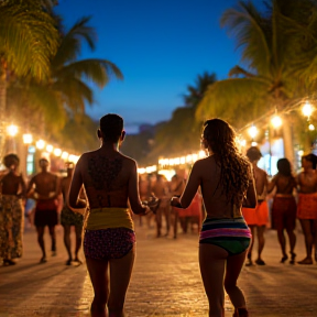 Mitternacht in trinidad