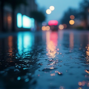 Rainfall Teardrops