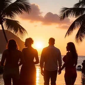 Catherine part en Guadeloupe