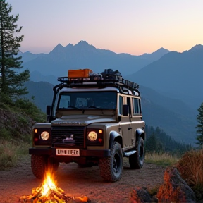 Abenteuer mit dem Landrover