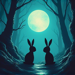 Bunnies in the Shadows