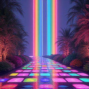 Neon Rainbow