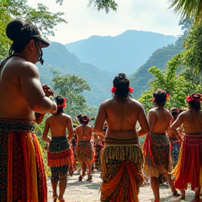 Bailando en la Montaña