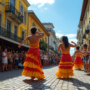 calçadão samba