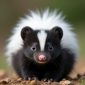 Fluffy Skunk Transformation