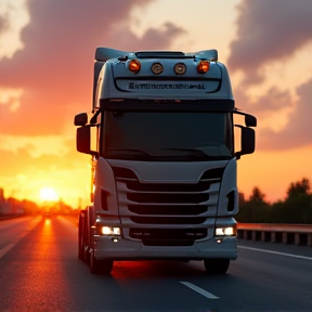 V8 Scania Sunset