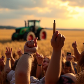 Rocken Die Landwirtschaft