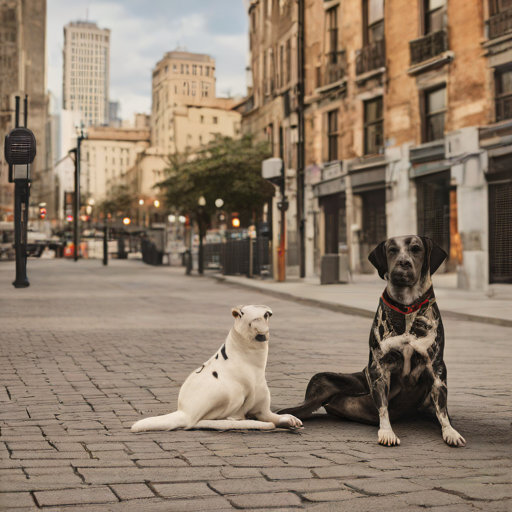 Le blues d'un chien qui chie