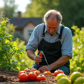 Karl und sein Garten