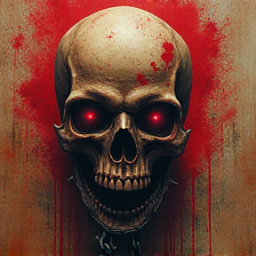 Skulls and blood