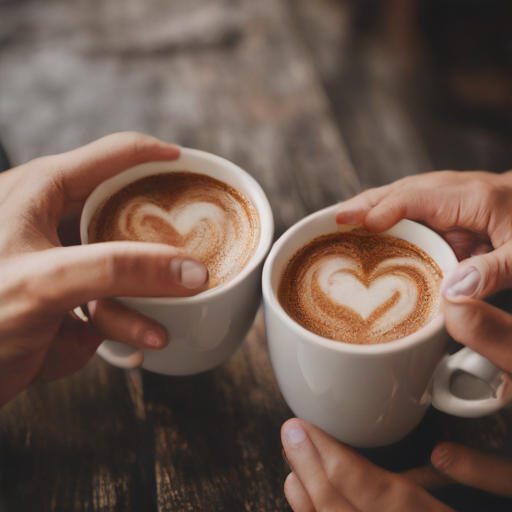 Kaffee mit Jutta und Johannes!