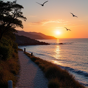 Along the Coastal Path