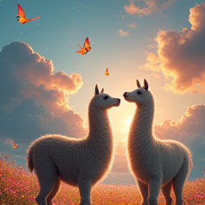 Mariposas y Llamas