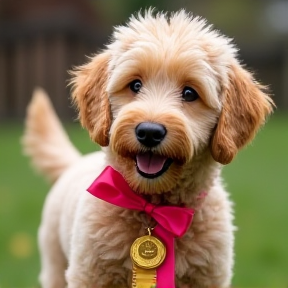 Archie the Golden Doodle