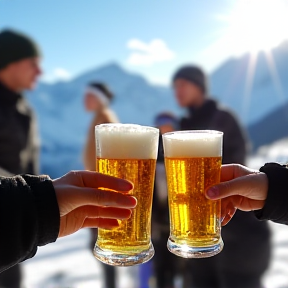 Ski and Sip in Kitzbuhel